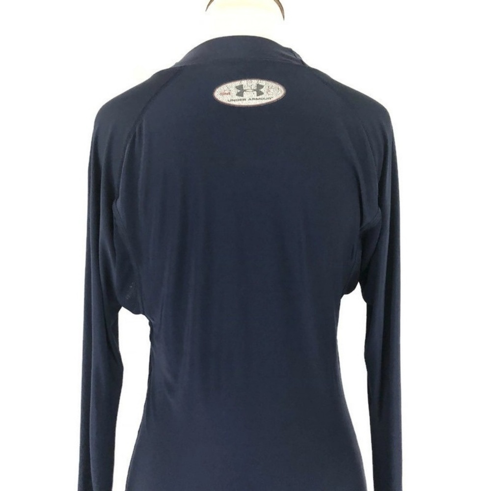 Under Armour Men's S Small T-Shirt Base Layer Mock Collar Underarm Ventilation - Picture 5 of 6